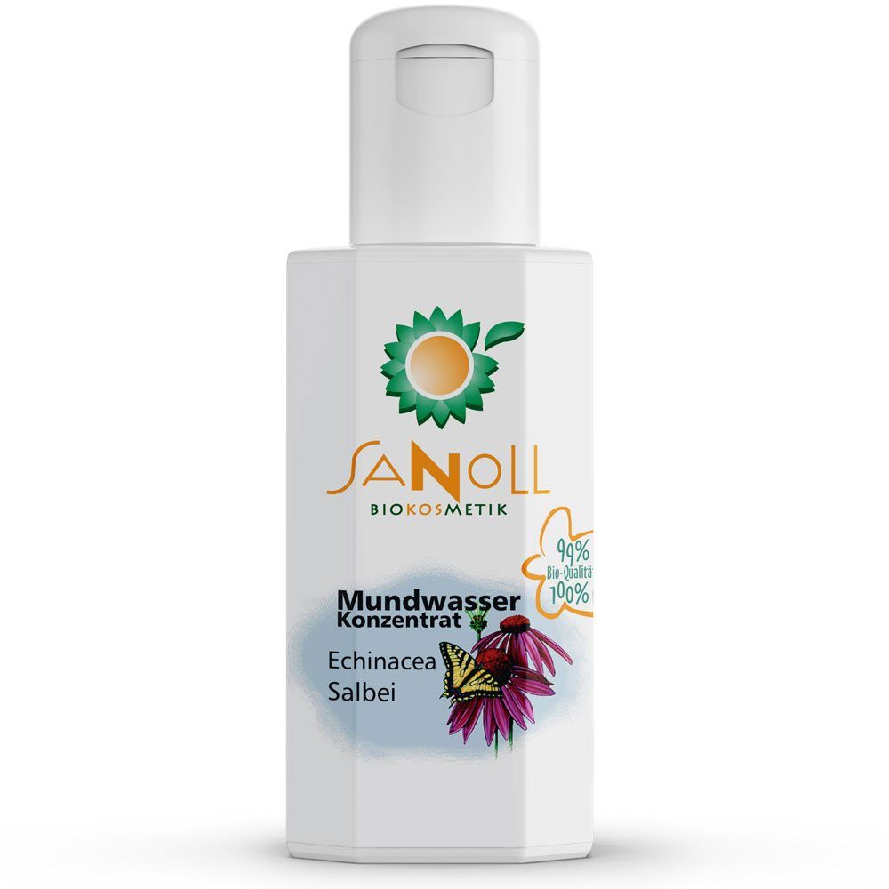 Sanoll Mundwasser, Echinacea-Salbei, 100 ml