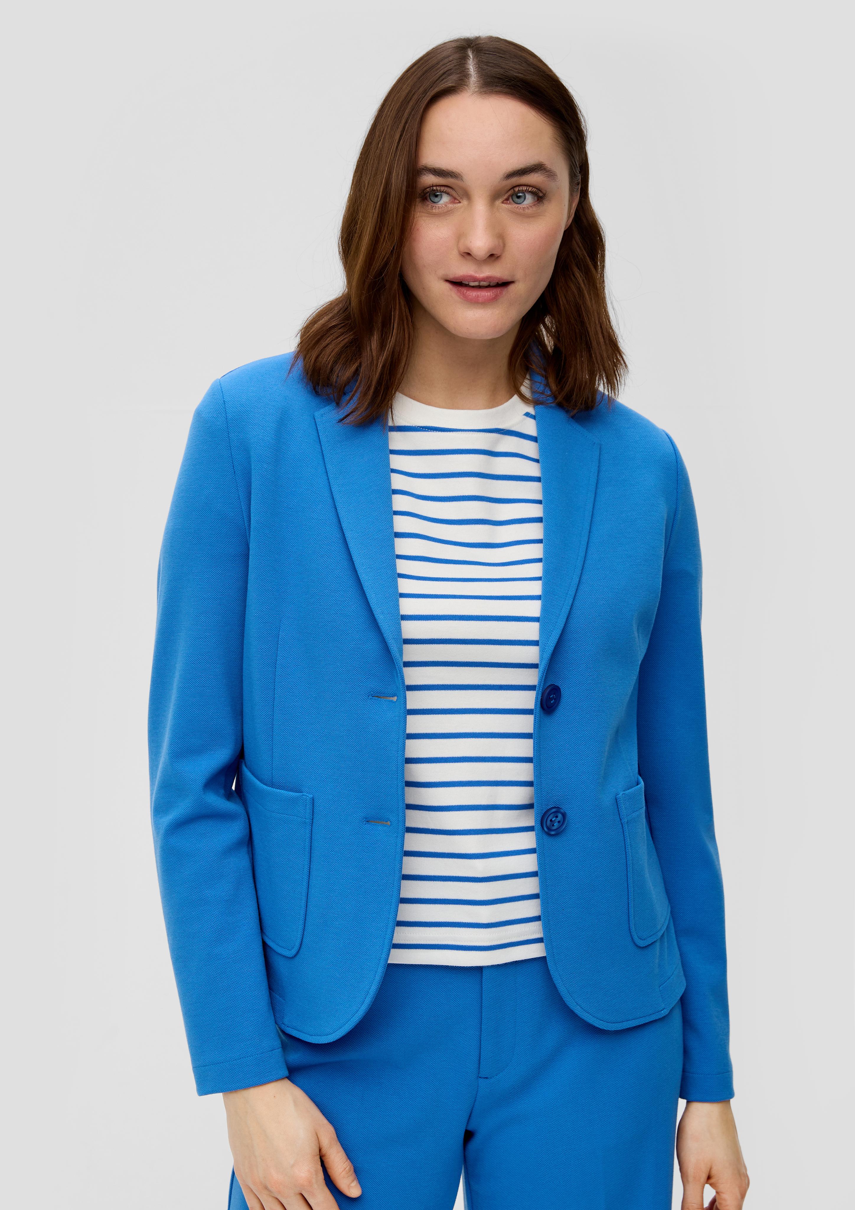 Blazer aus strukturiertem Jersey  2140914-5531