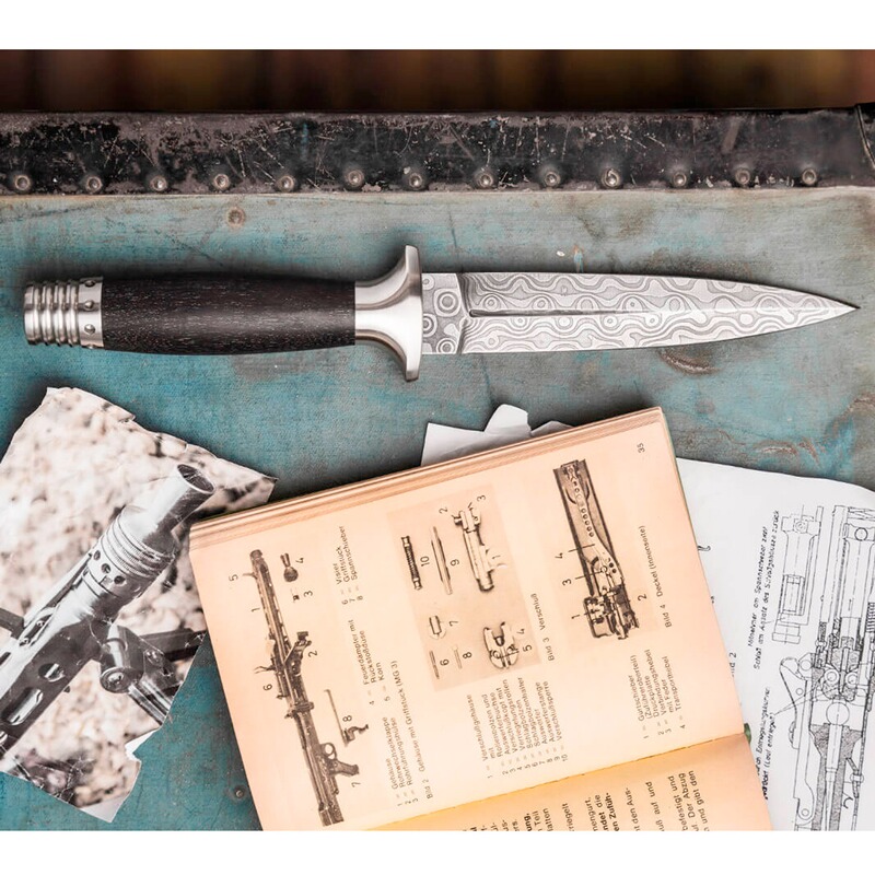 B&ouml;ker Dolch Damast MG-42