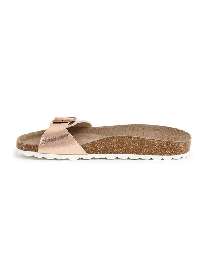SABOKETS Pantoletten in Rosa/ Gold günstig kaufen