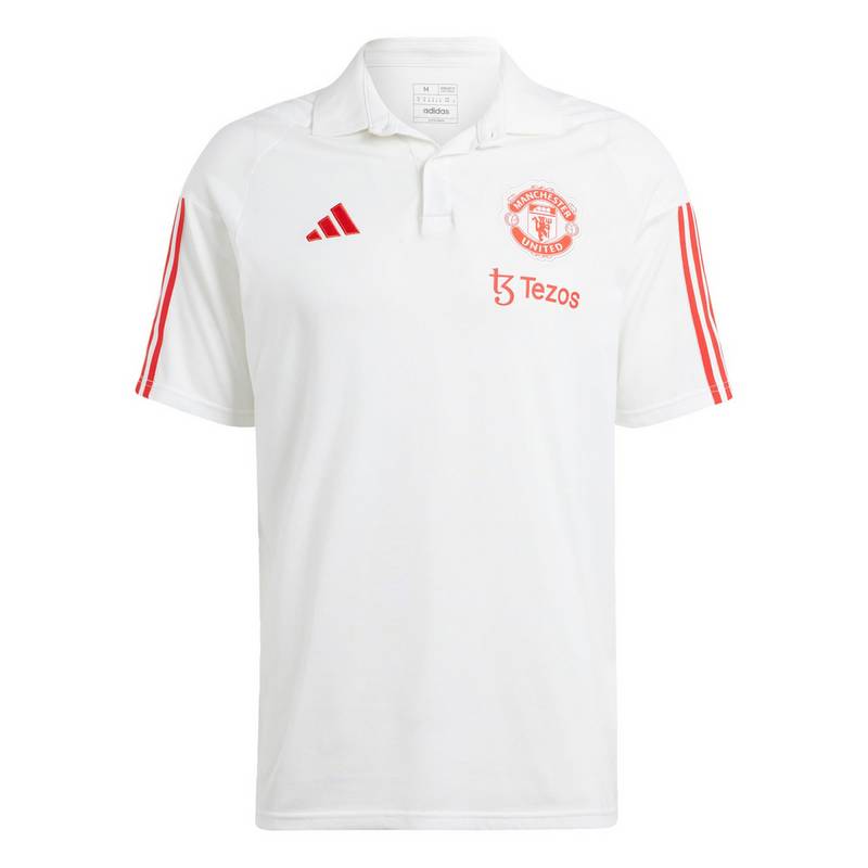 adidas Manchester United Tiro 23 Poloshirt Langarmshirt Herren