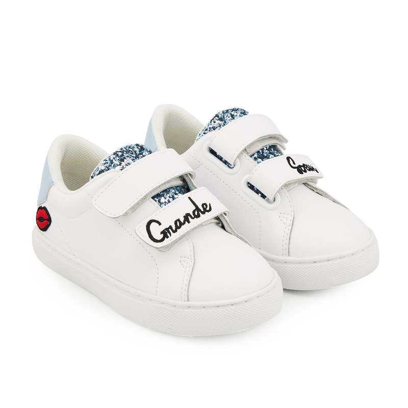 Baskets en cuir Mini Edith grande soeur