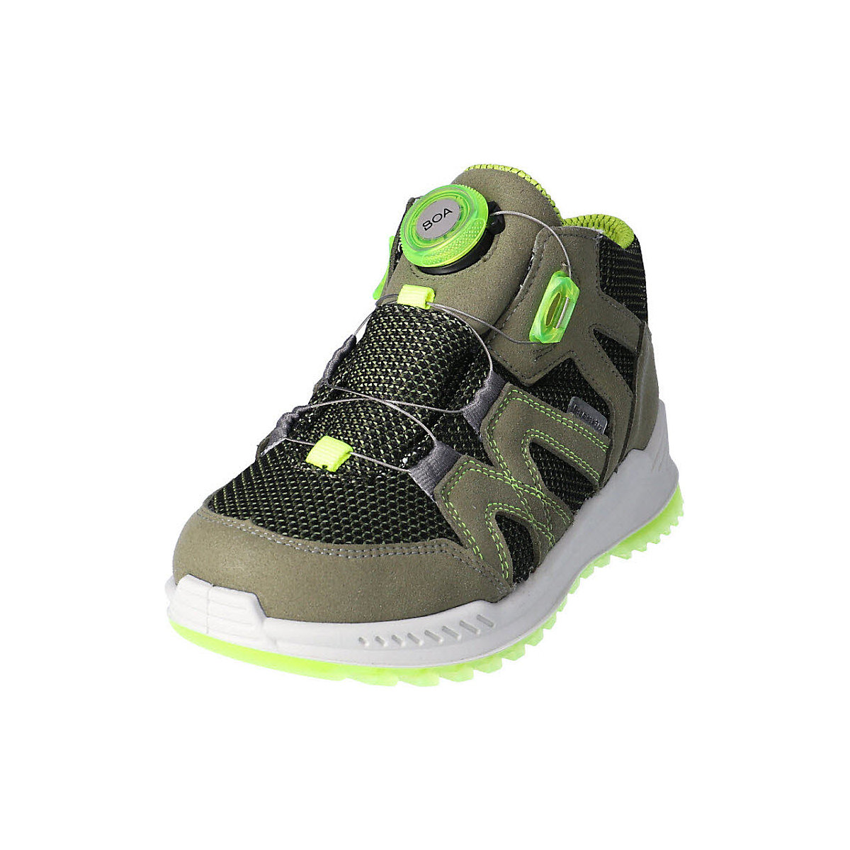 Jungen Schnürhalbschuhe Run Boots Kinderschuhe Synthetikkombination geometrisch Outdoorschuhe