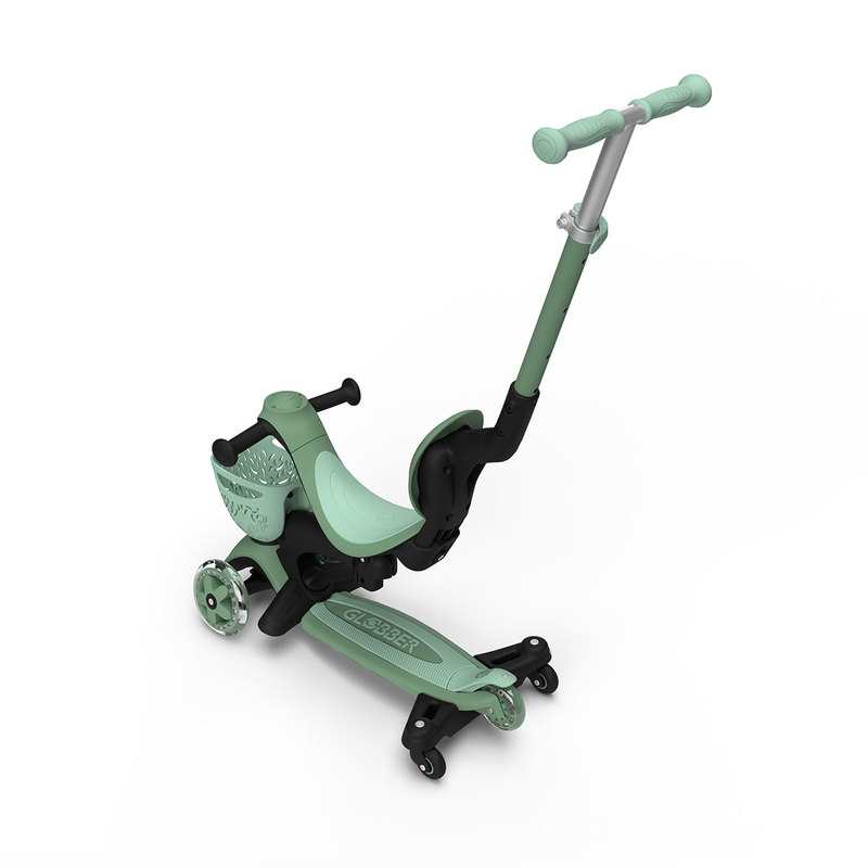 Trottinette évolutive go up baby 360 vert olive Globber