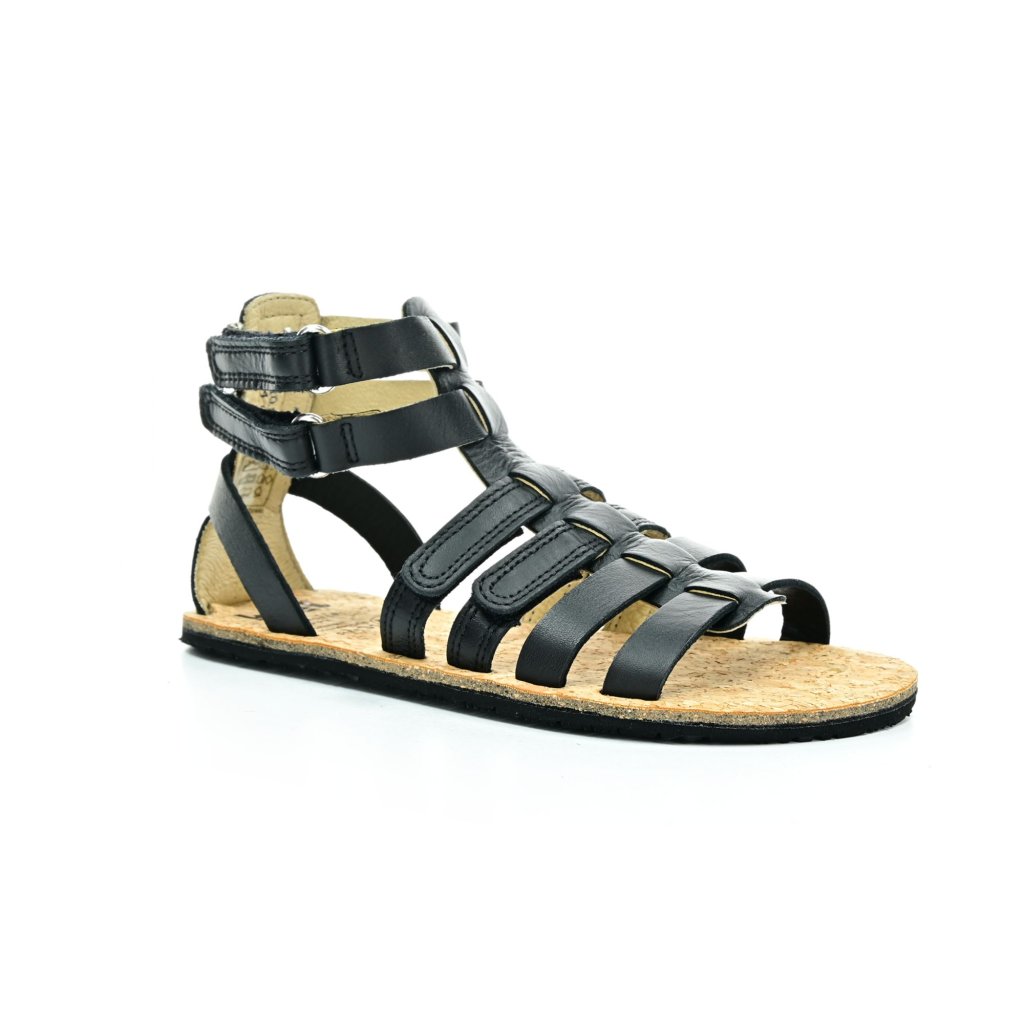 Koel Aura Leather Black Barfußsandalen