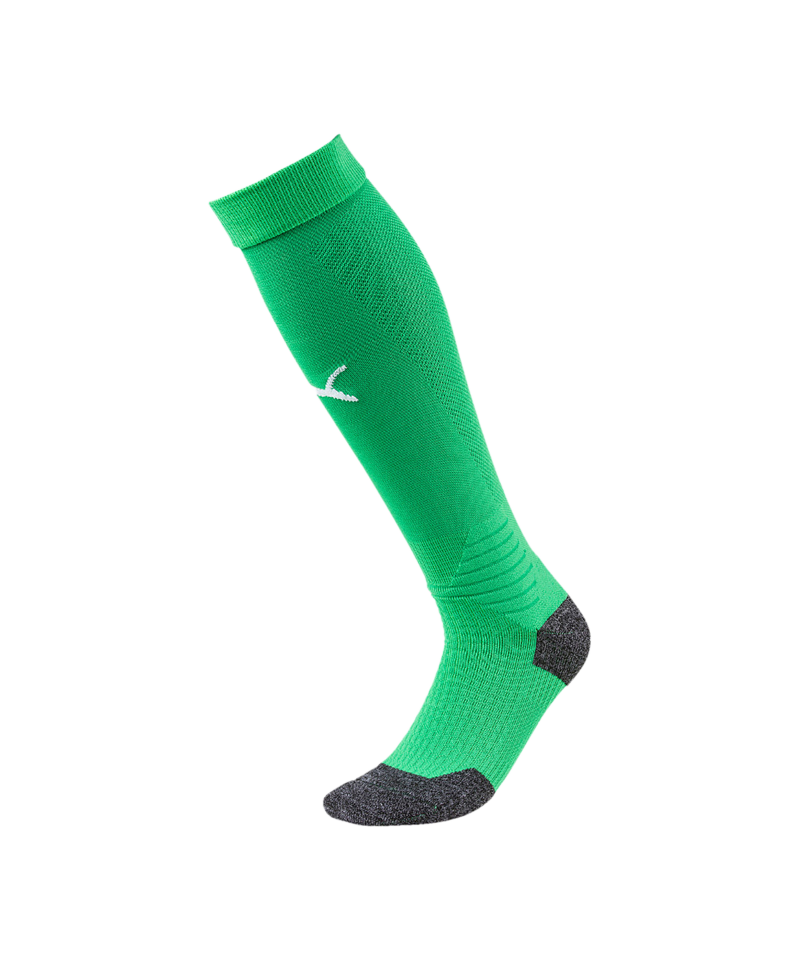PUMA LIGA Socks Stutzenstrumpf Grün Weiss F19