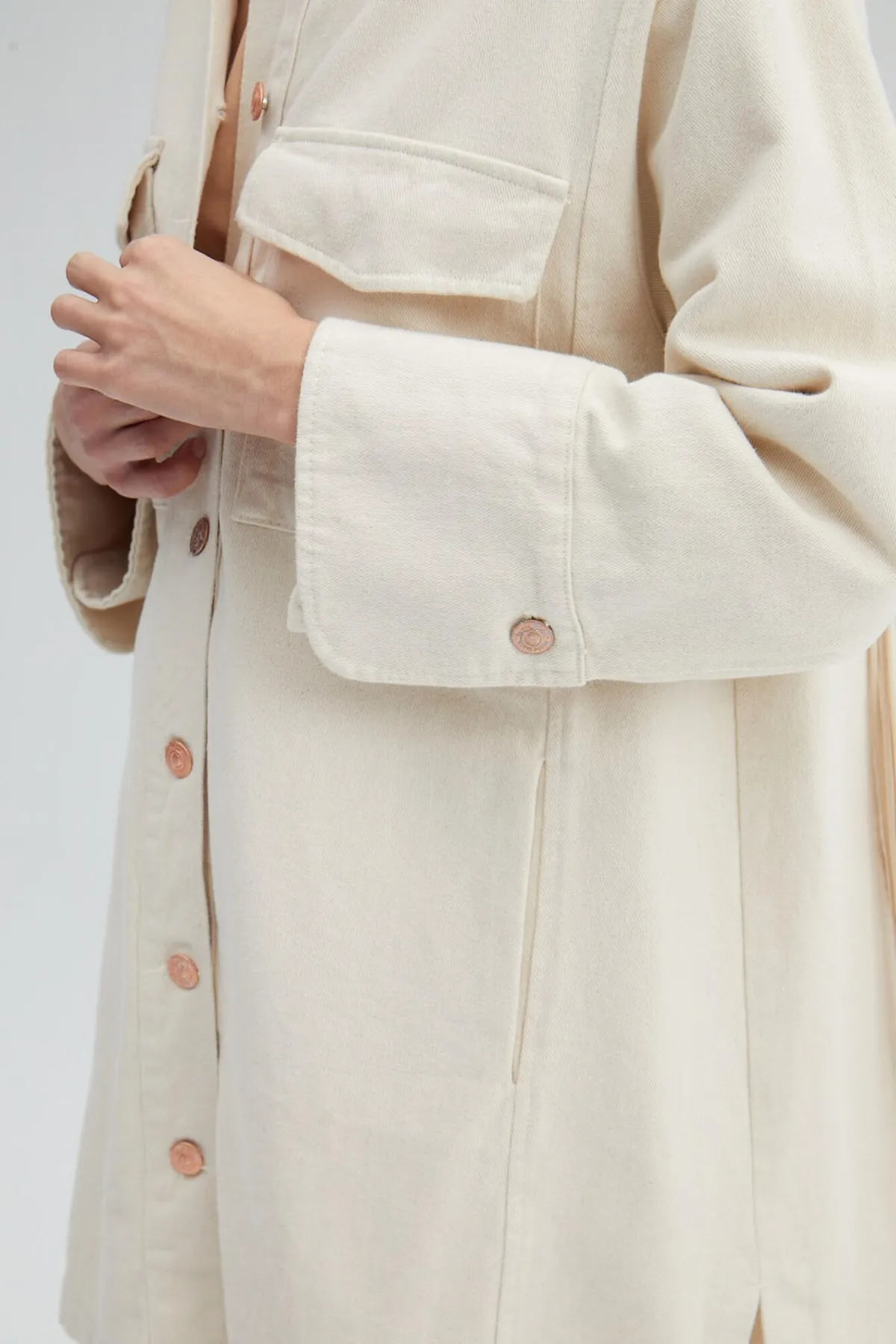 Touché Privé  Jacke - Beige - Regular Fit
