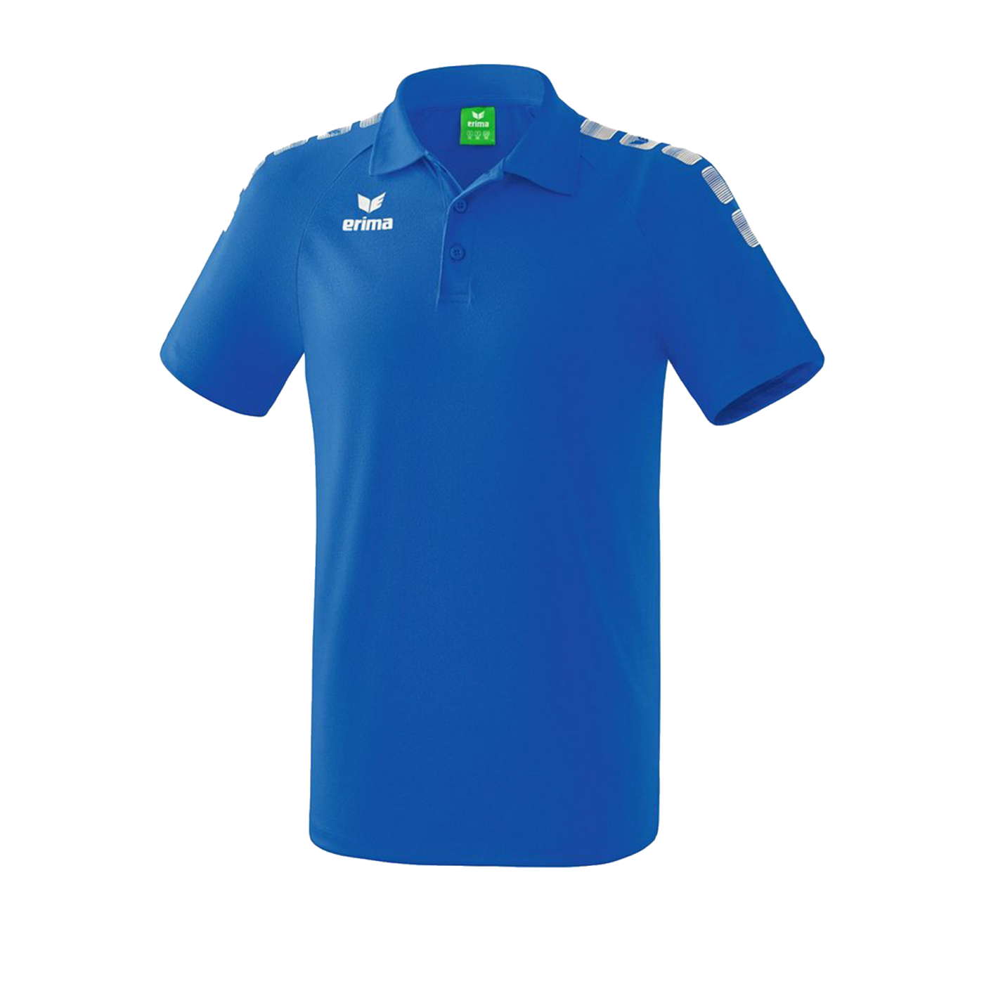 Erima Essential 5-C Poloshirt Blau Weiss