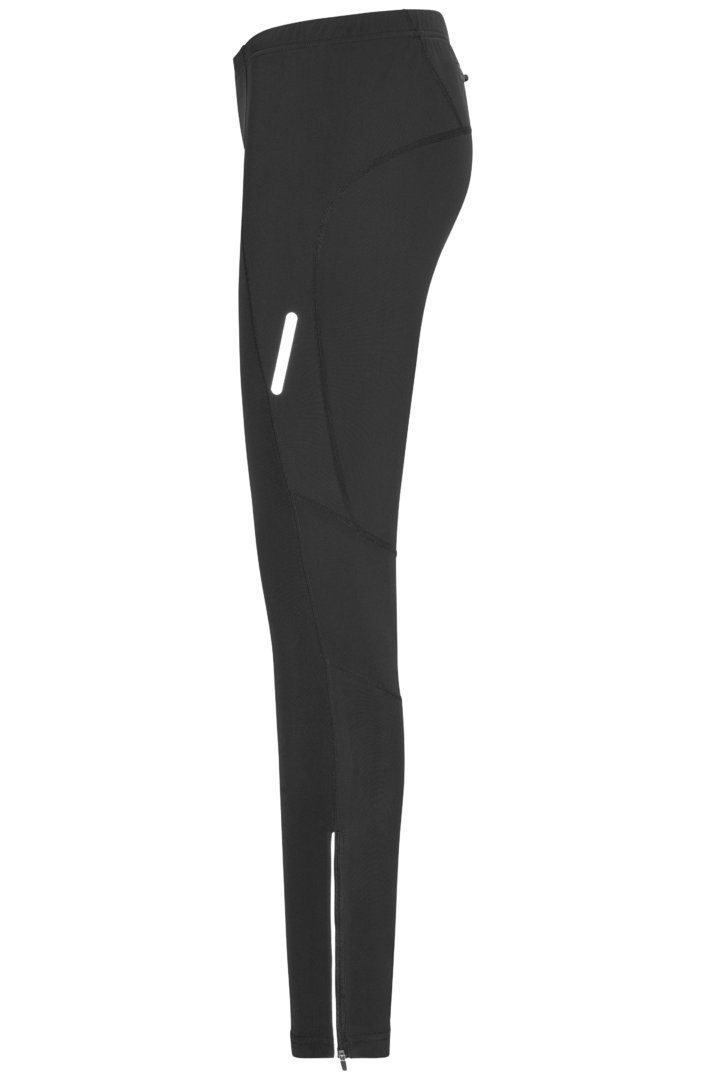 James & Nicholson Laufhose Damen Winter Tights funktionelle Lauf und Sporthose JN491 angenehm wärmend und sehr elastisch