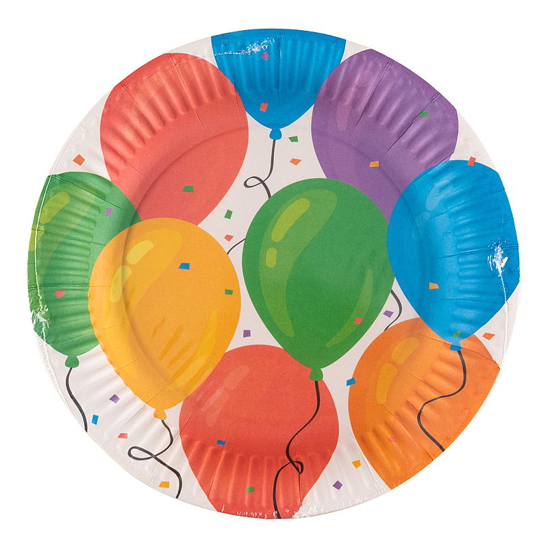 Giform Tallerken 8-pk ballonger