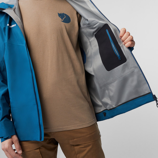 CRATER HS HOODED JACKET MEN Herren - Hardshelljacke
