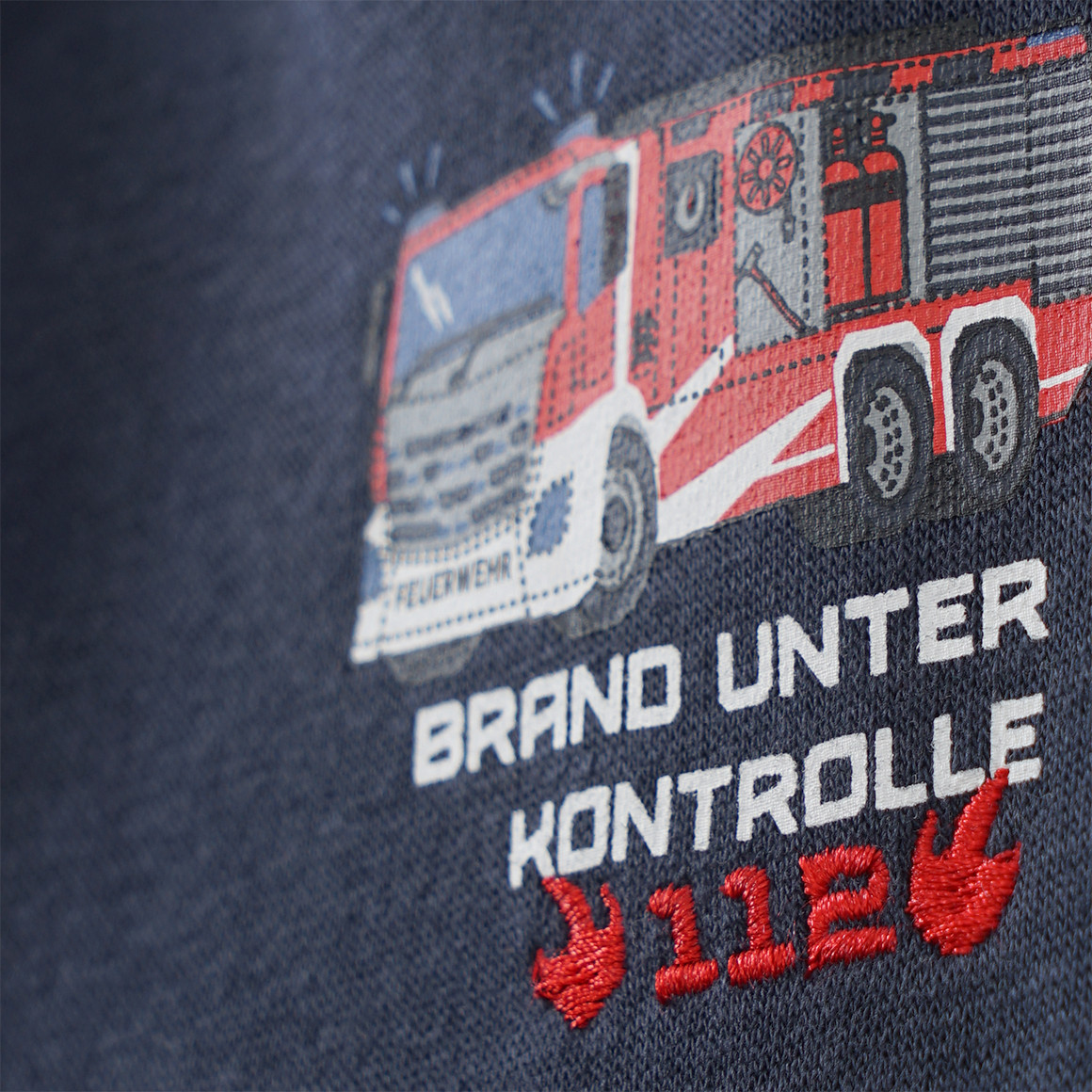 Jungen Jogginghose mit Feuerwehr-Print