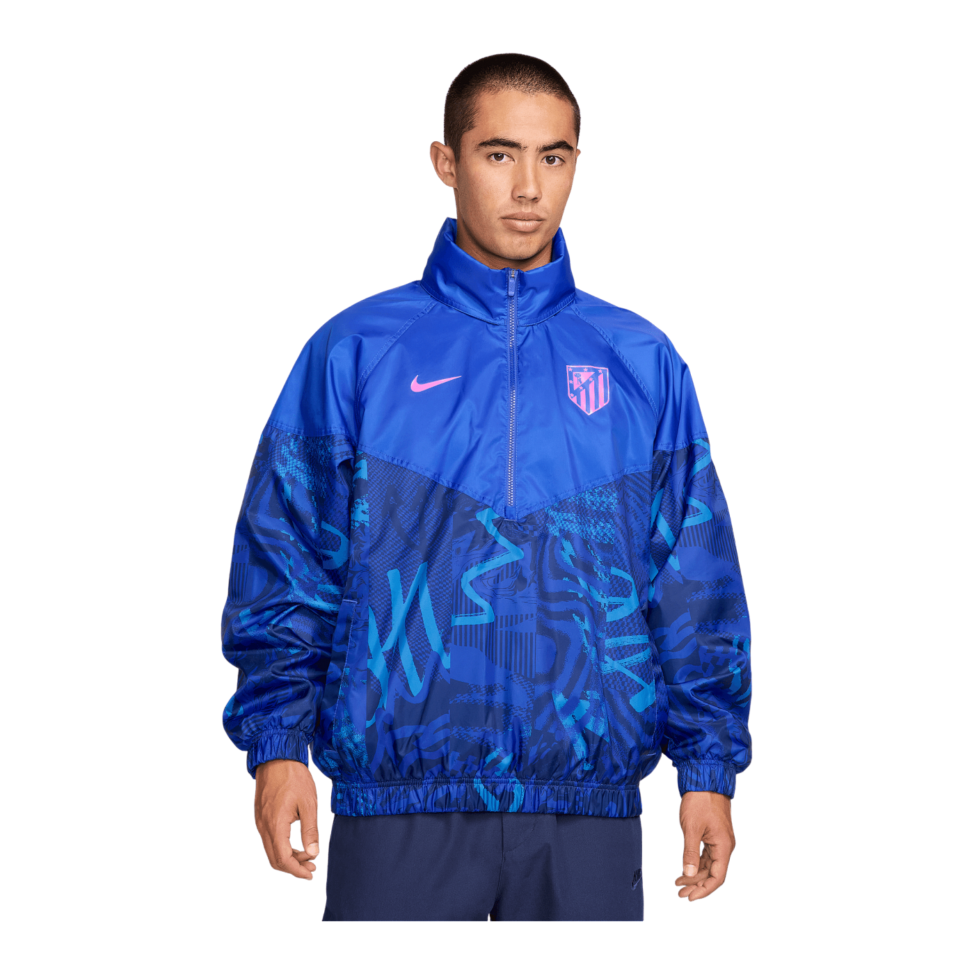 Nike Atletico Madrid 3rd Winterjacke Blau F435