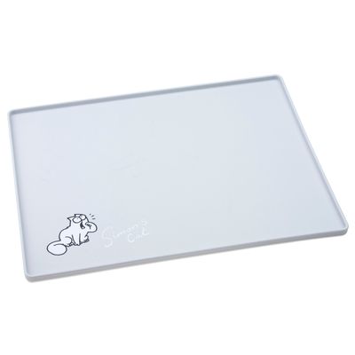 Simon's Cat Napfunterlage, grau
