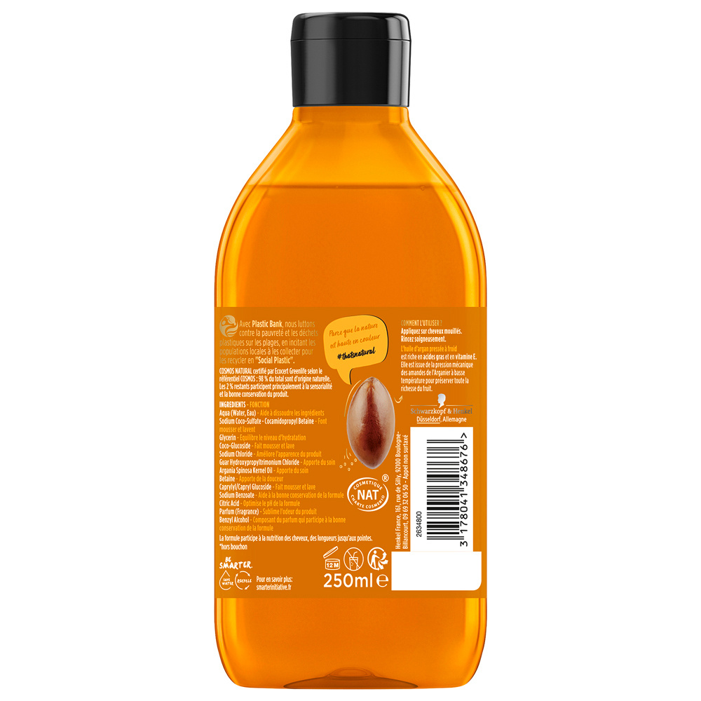Nature Box NATURE BOX SHAMPOOING ARGAN 250ML SHAMPOOING