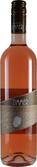 2022 Muskattrollinger Rosé halbtrocken Bio - Weingut Zimmer