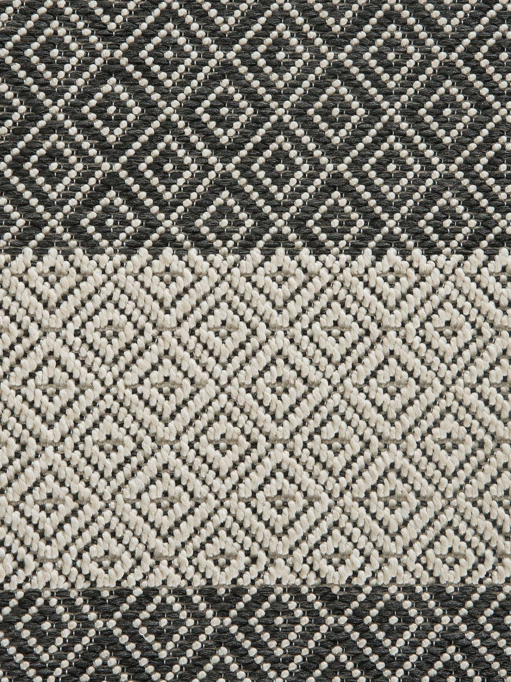 Lönstrup Outdoor-Teppich, Schwarz
