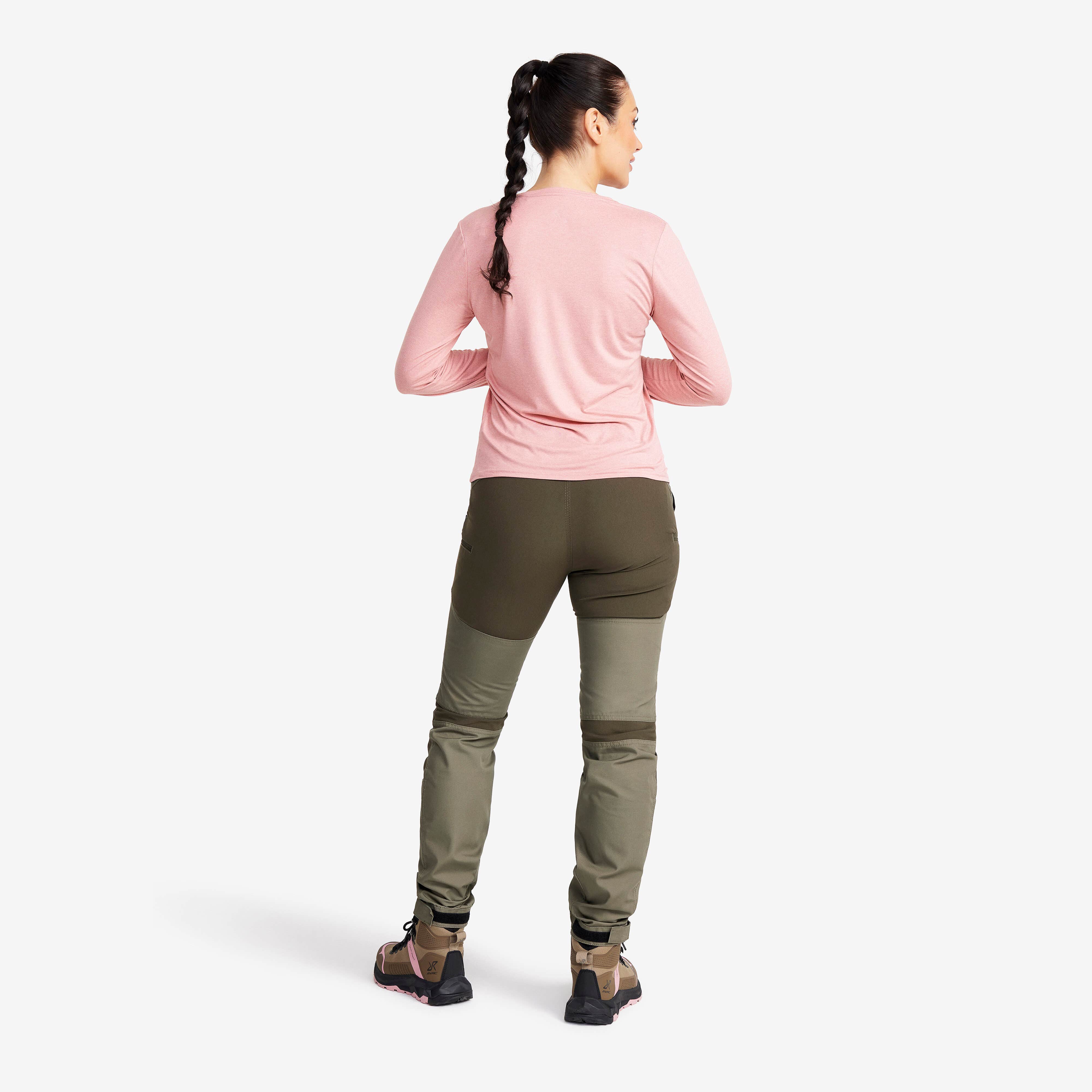 Vagabond Regular Fit Top Femme Blush Melange