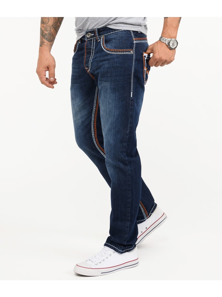 Rock Creek Jeans in Dunkelblau günstig kaufen