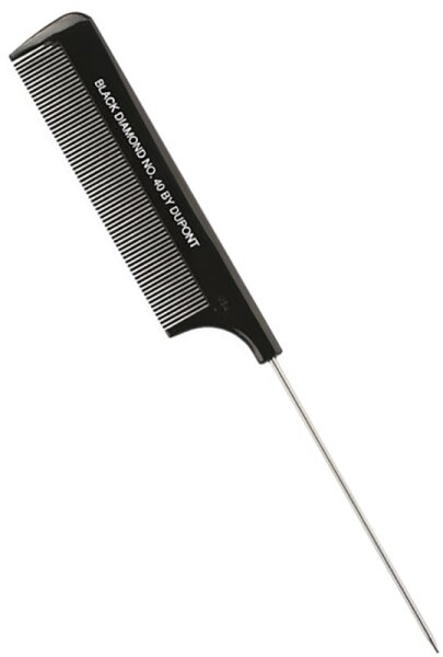 Efalock Black Diamond stielkamm #40 Kamm