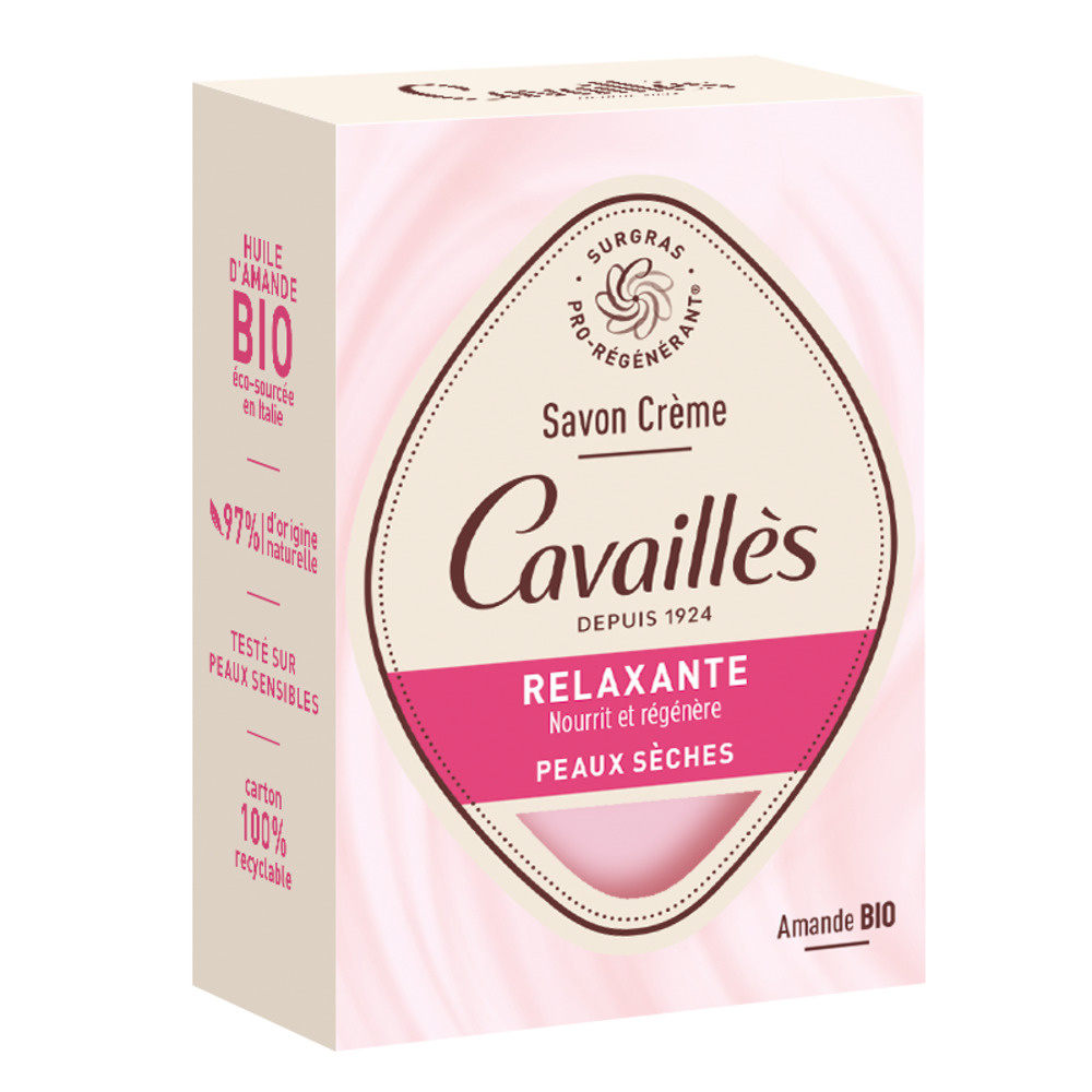 Cavaillès savon creme relaxante Savons Huiles et Crèmes