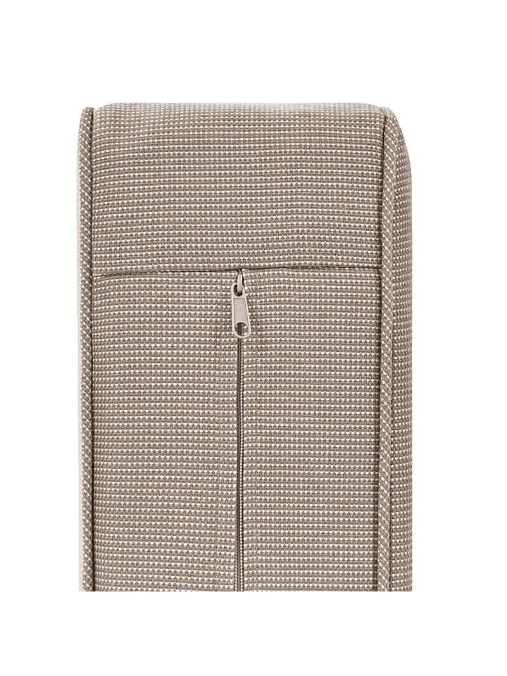Beliani Gartensofa TIMOR in Heller Holzfarbton/Grau/Beige - (W) 184 x (H) 72 x (L) 75 cm günstig kaufen onesize
