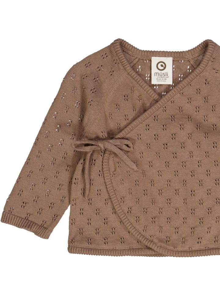 müsli Babystrickjacke in Walnut günstig kaufen