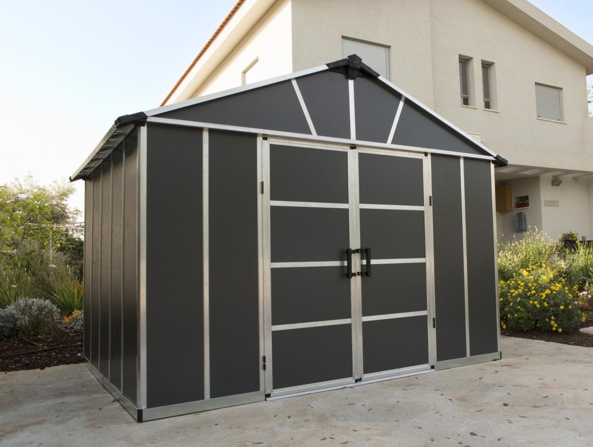 Canopia by Palram Yukon 10mm Gerätehaus 2,69x3,32m ohne Boden
