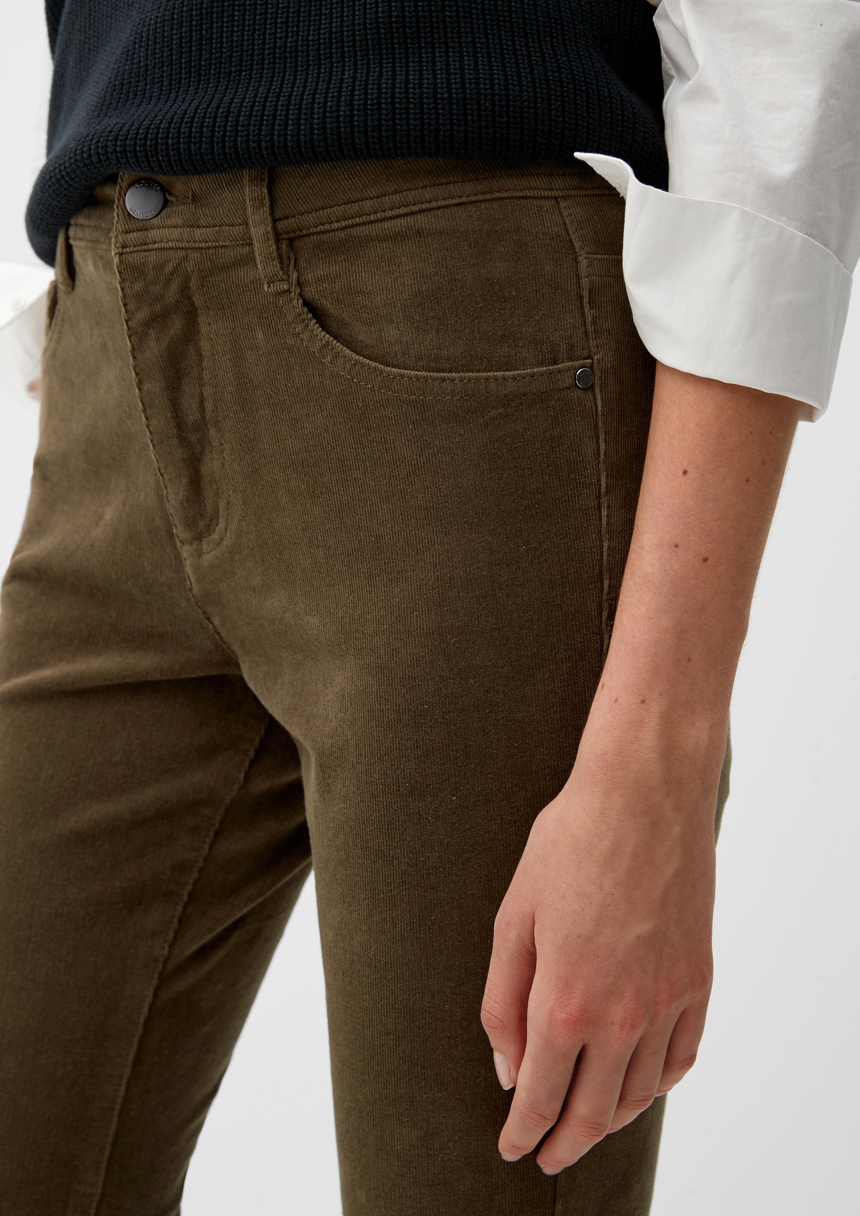 Slim: Hose aus Feincord  2121474-7946