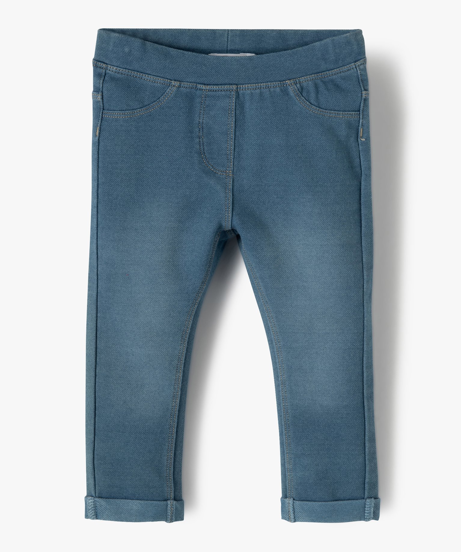 Jegging bébé fille à taille réglable stone | GEMO