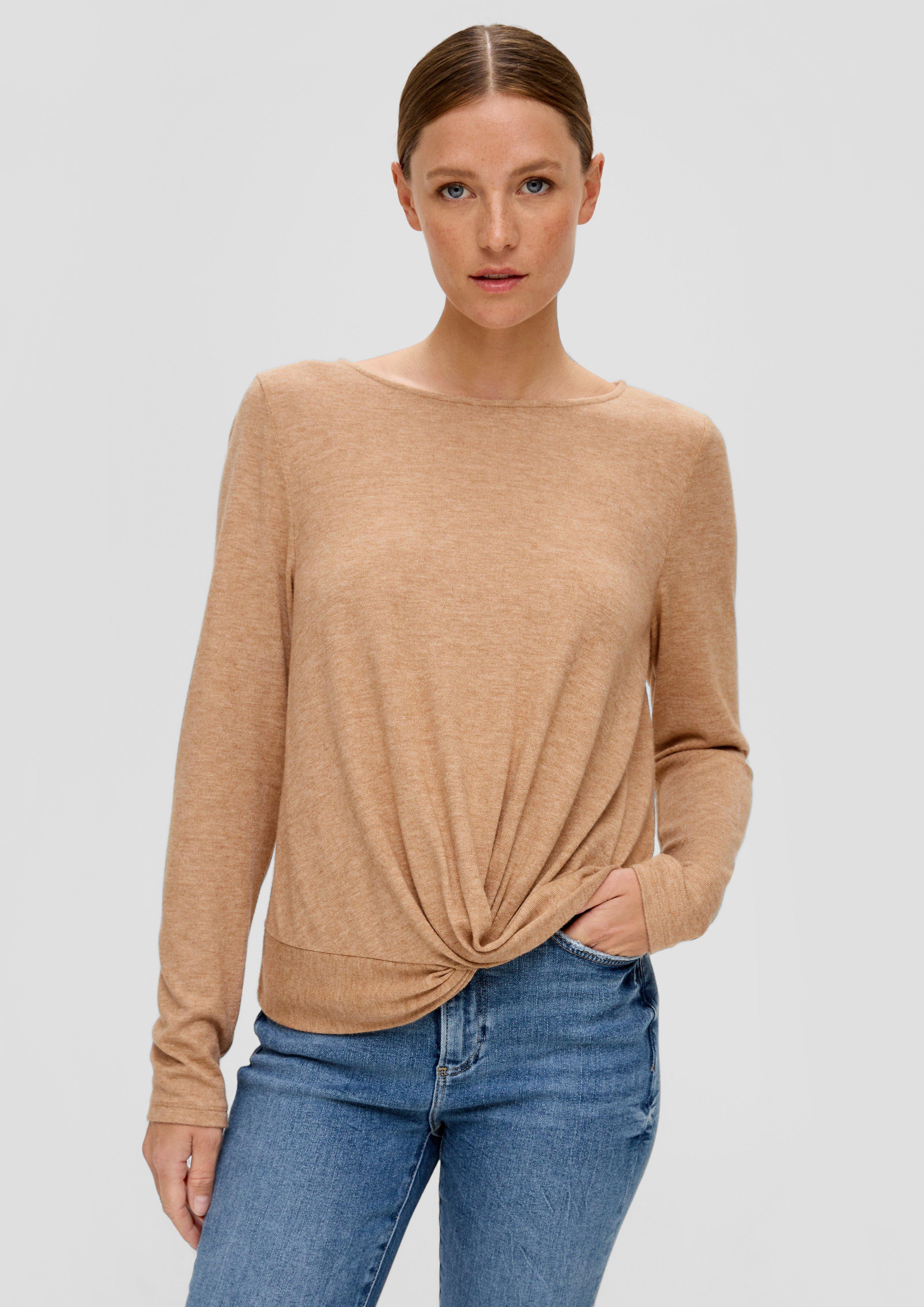 Longsleeve mit Wickeldetail  2136282-84W5