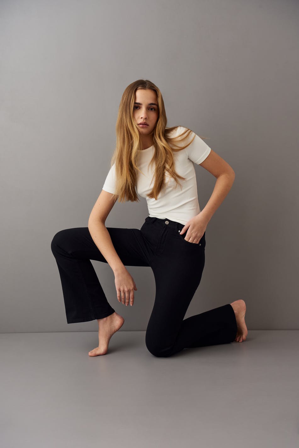 Flare highwaist jeans