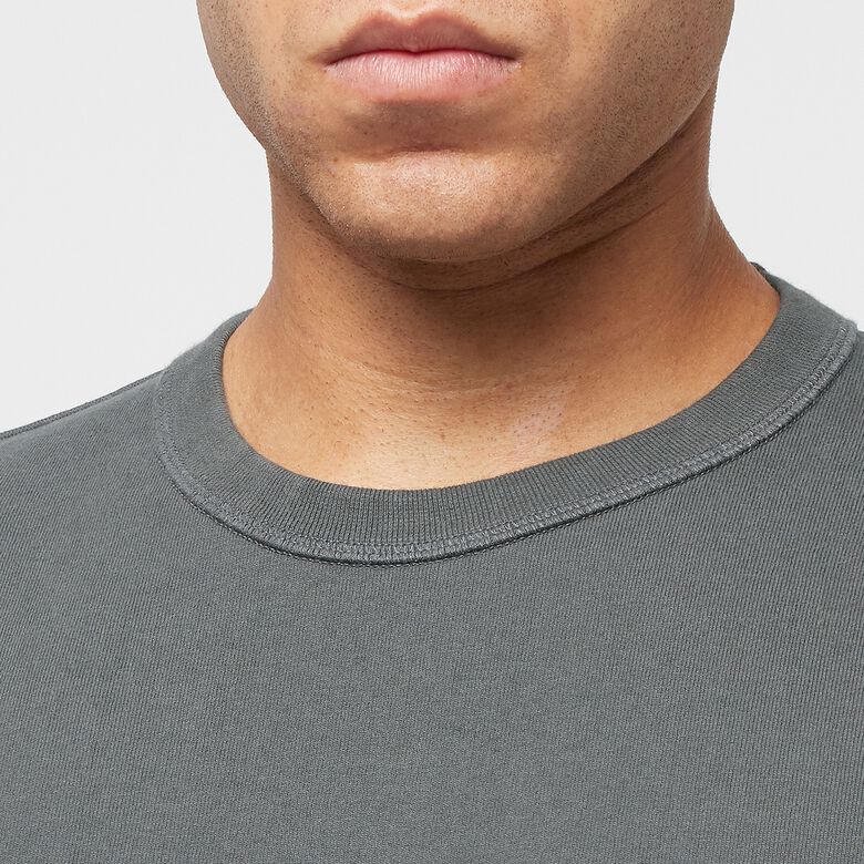 Norse Projects Holger Relaxed Organic Heavy Tab Series LS T-Shirt grau