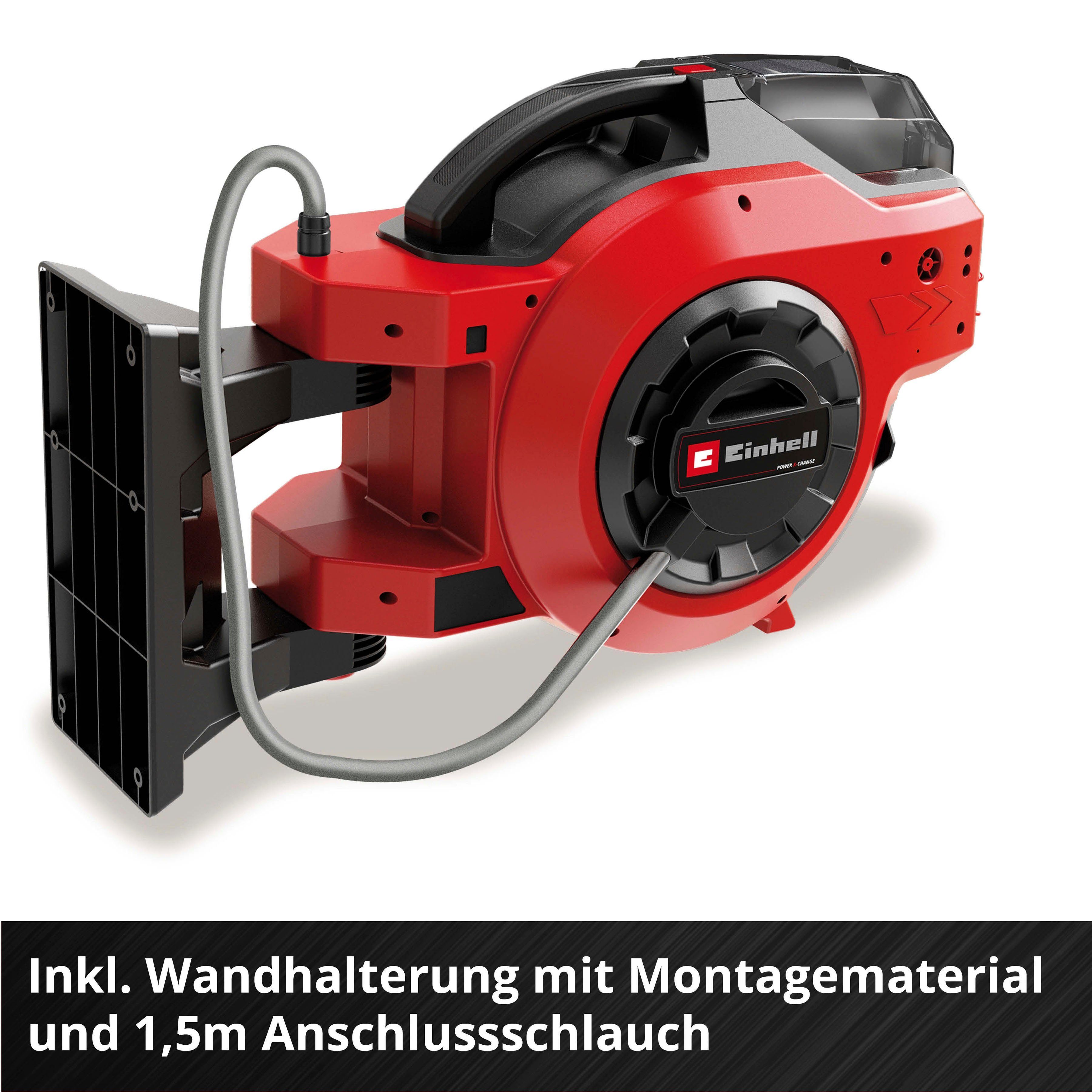 Einhell Schlauchtrommel GE-HR 18/30 WH Li-Solo, ohne Akku und Ladegerät