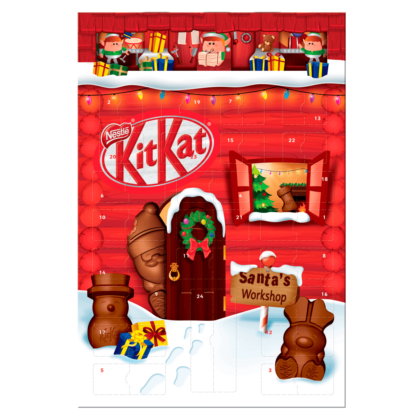 Nestlé KitKat Adventskalender 208g