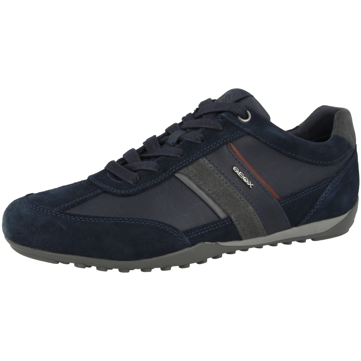Geox U Wells Sneaker Low blau
