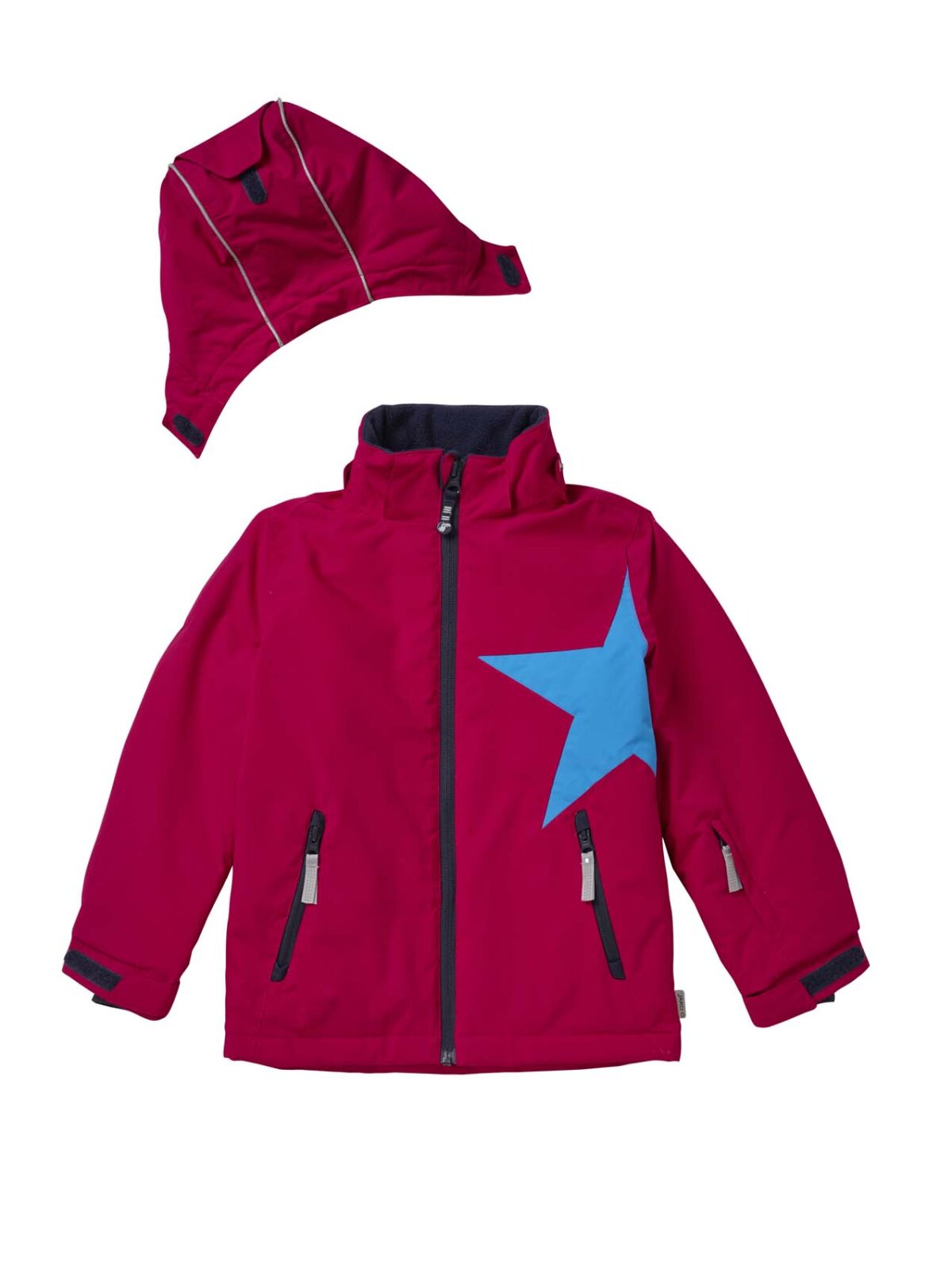 Schneejacke Stern Kids, traube