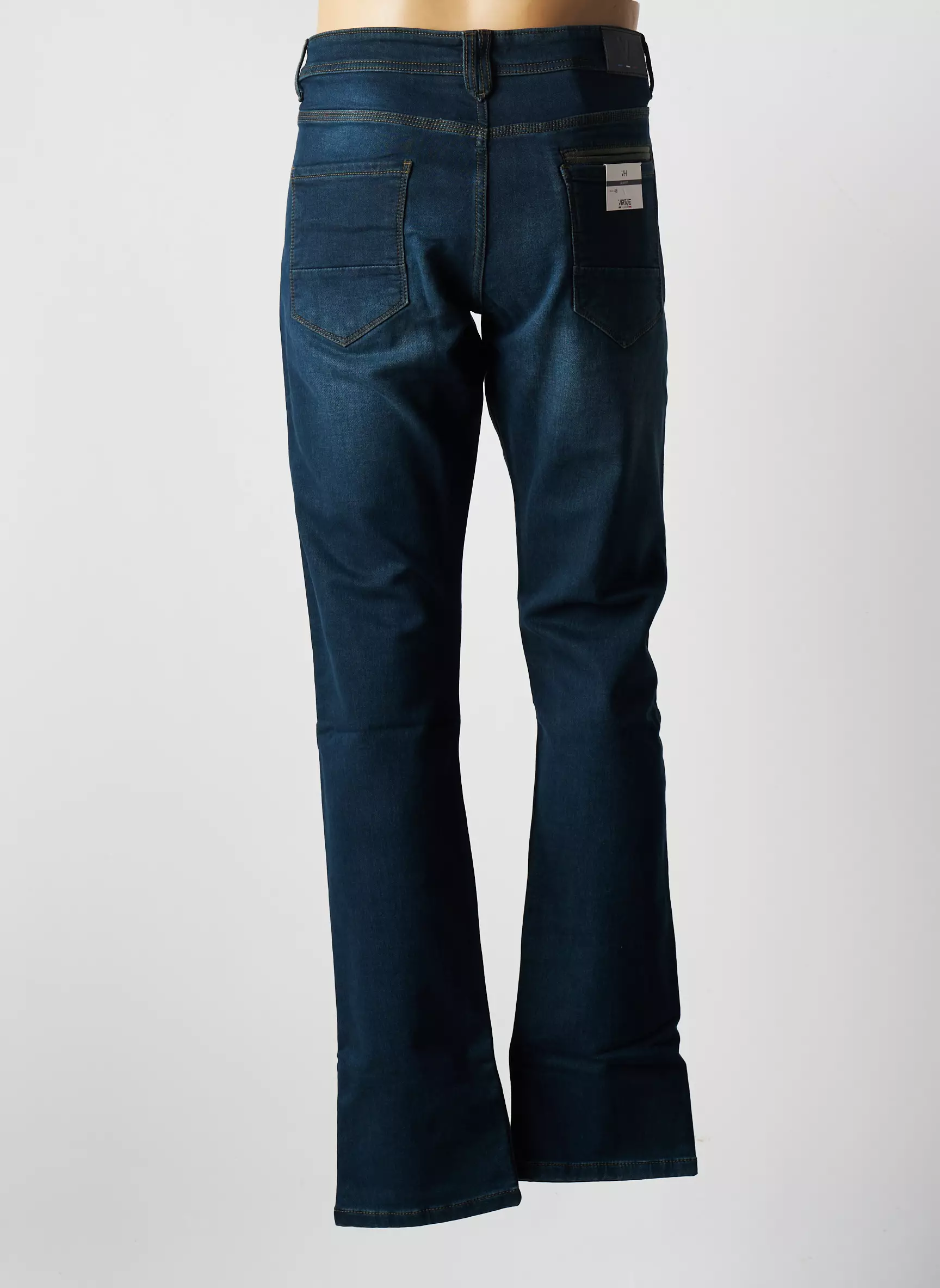 Virtue Jeans Coupe Slim Homme couleur bleu