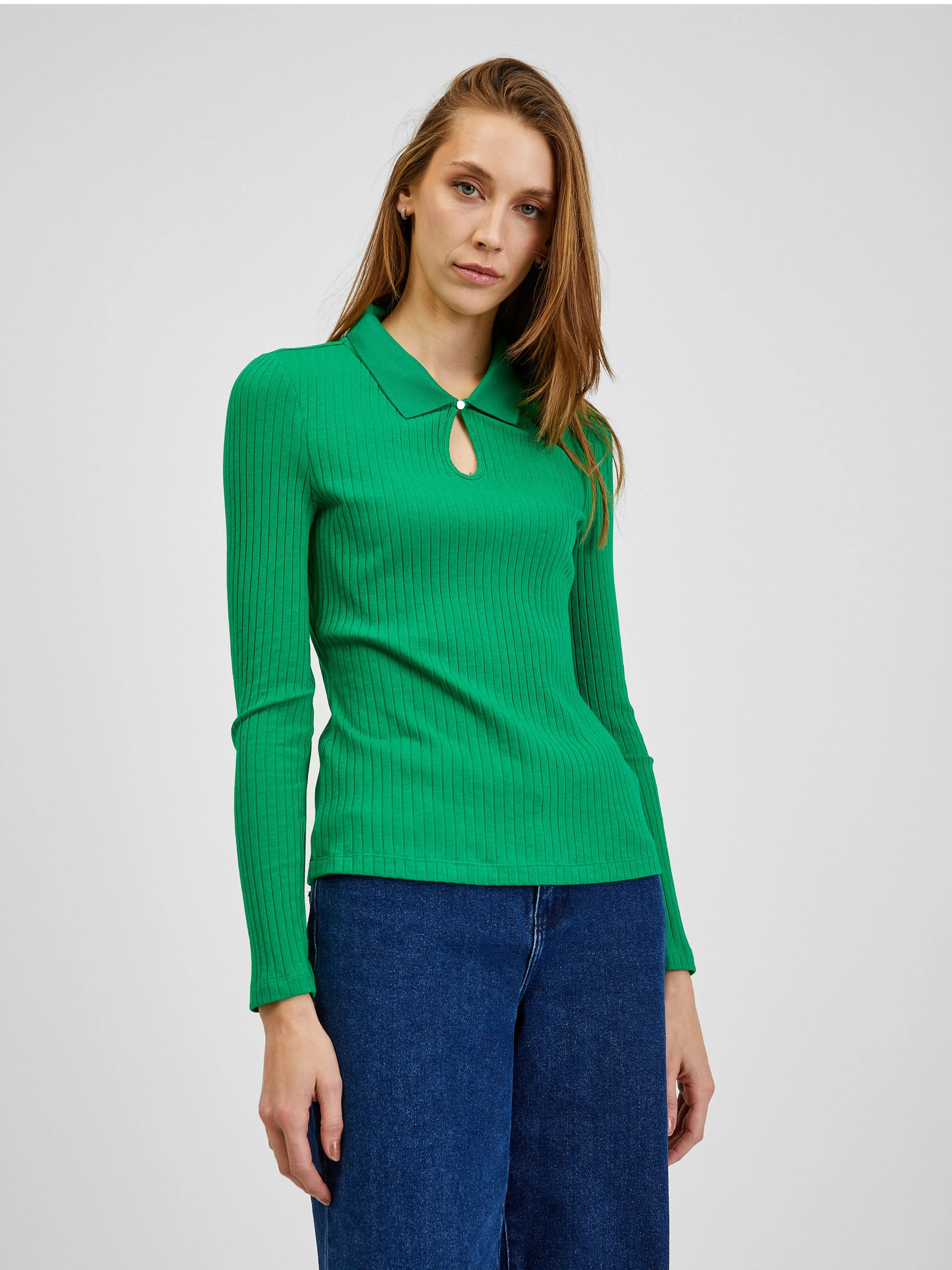 Grünes Damen-T-Shirt ORSAY