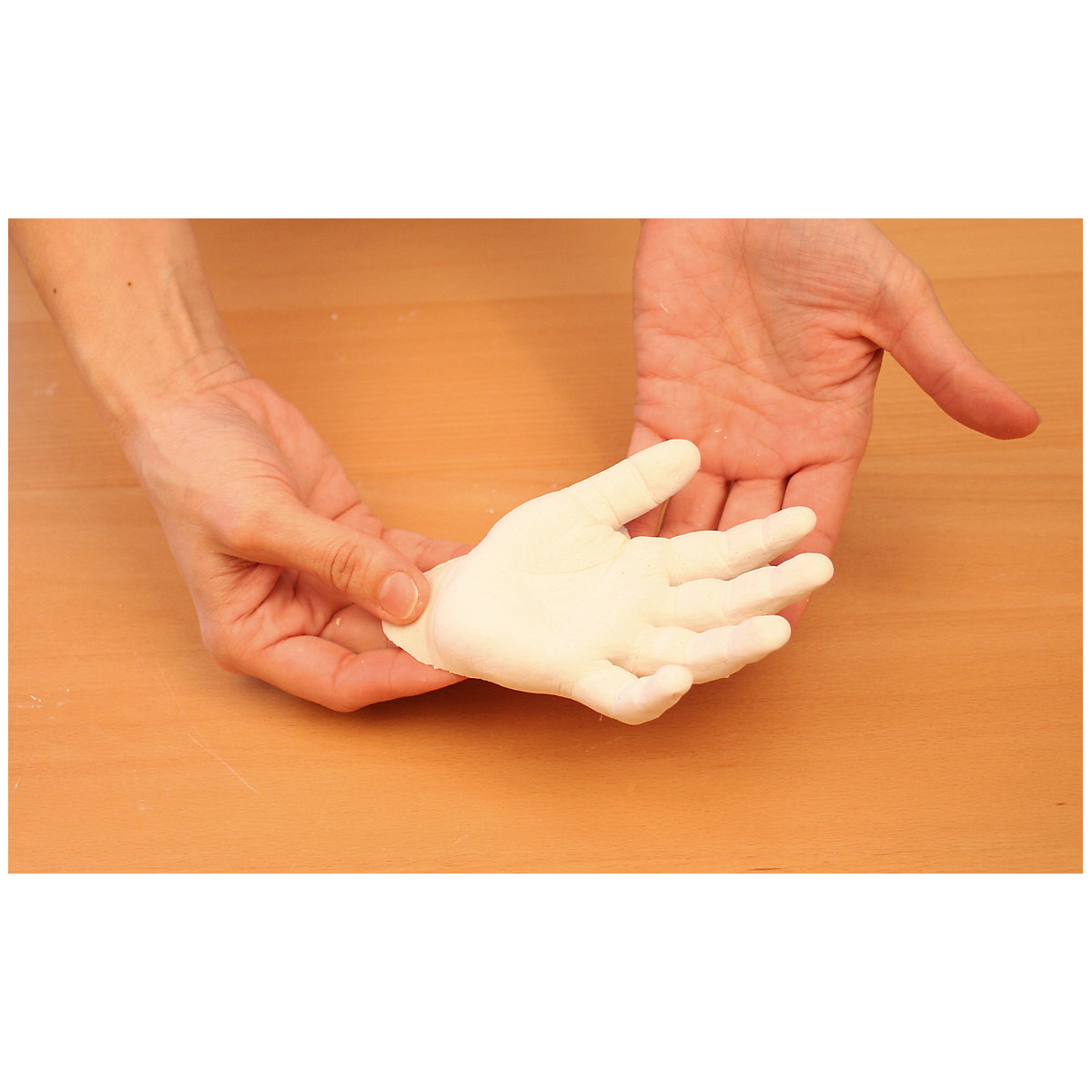 3D Erinnerungen - Gipsabdruck-Set Bilderrahmen