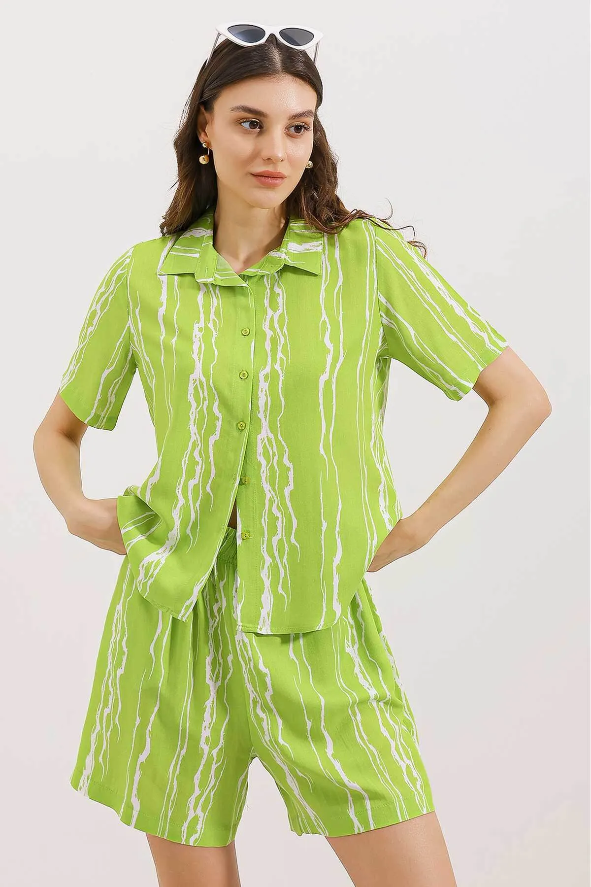 Bigdart  Zweiteiler - Grün - Oversized