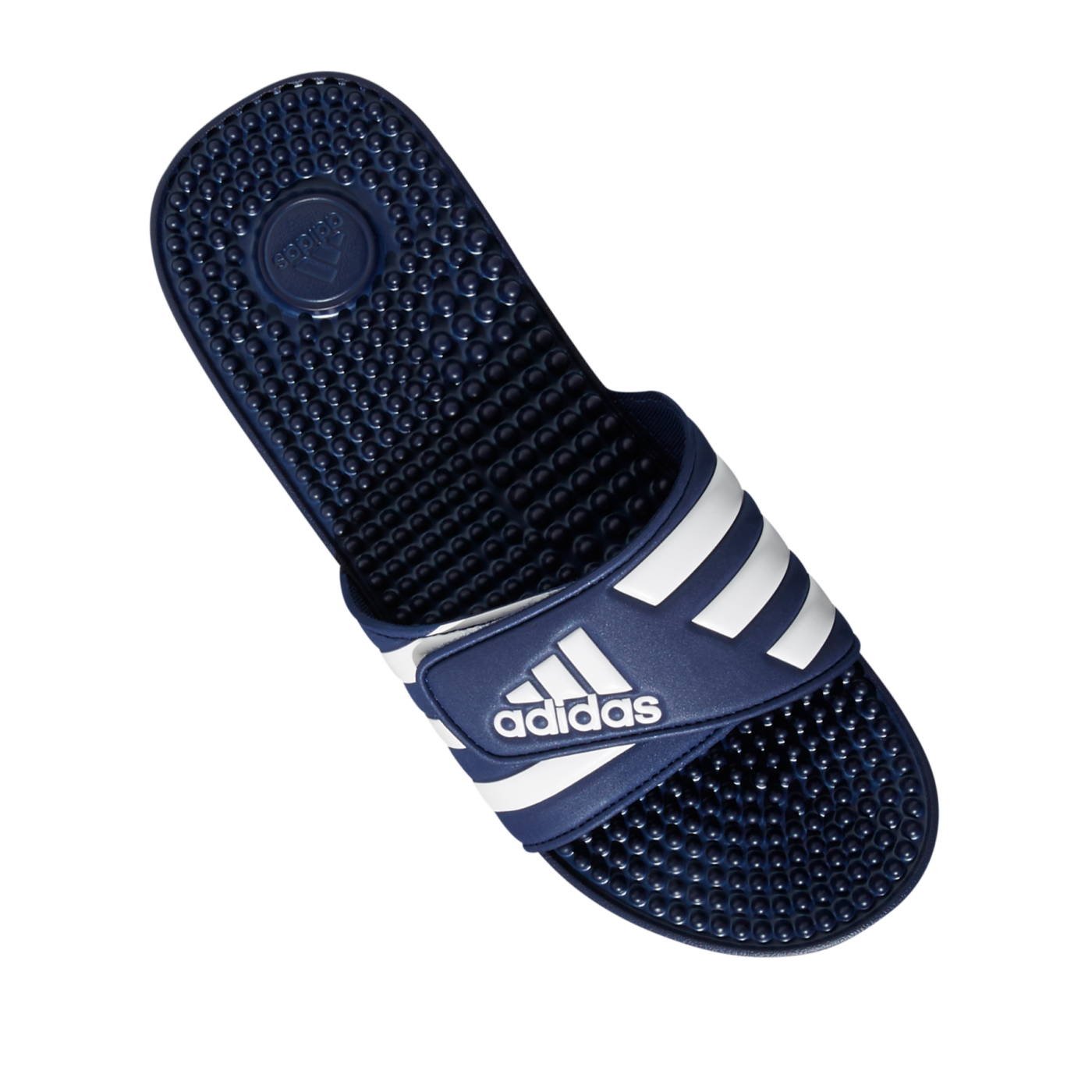 adidas Adissage Badelatsche Blau Weiss