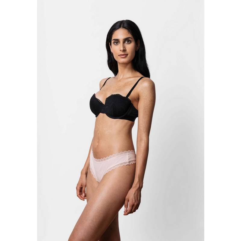 Snocks Tangas mit Spitze aus Bio-Baumwolle Unterhose Damen