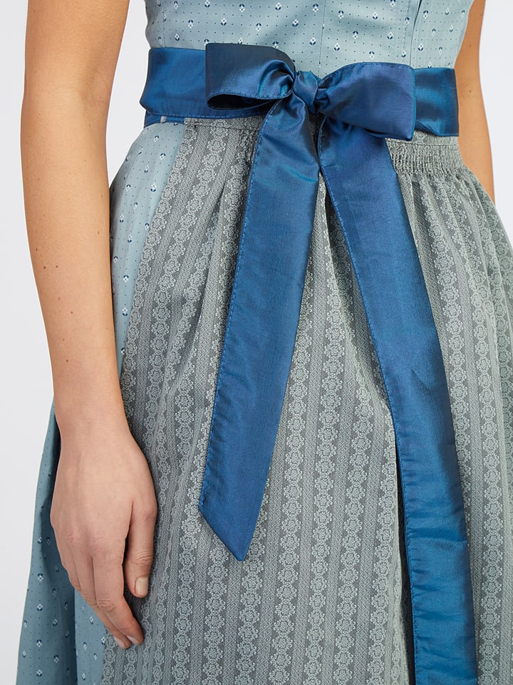 Turi Landhaus Dirndl in Hellblau günstig kaufen