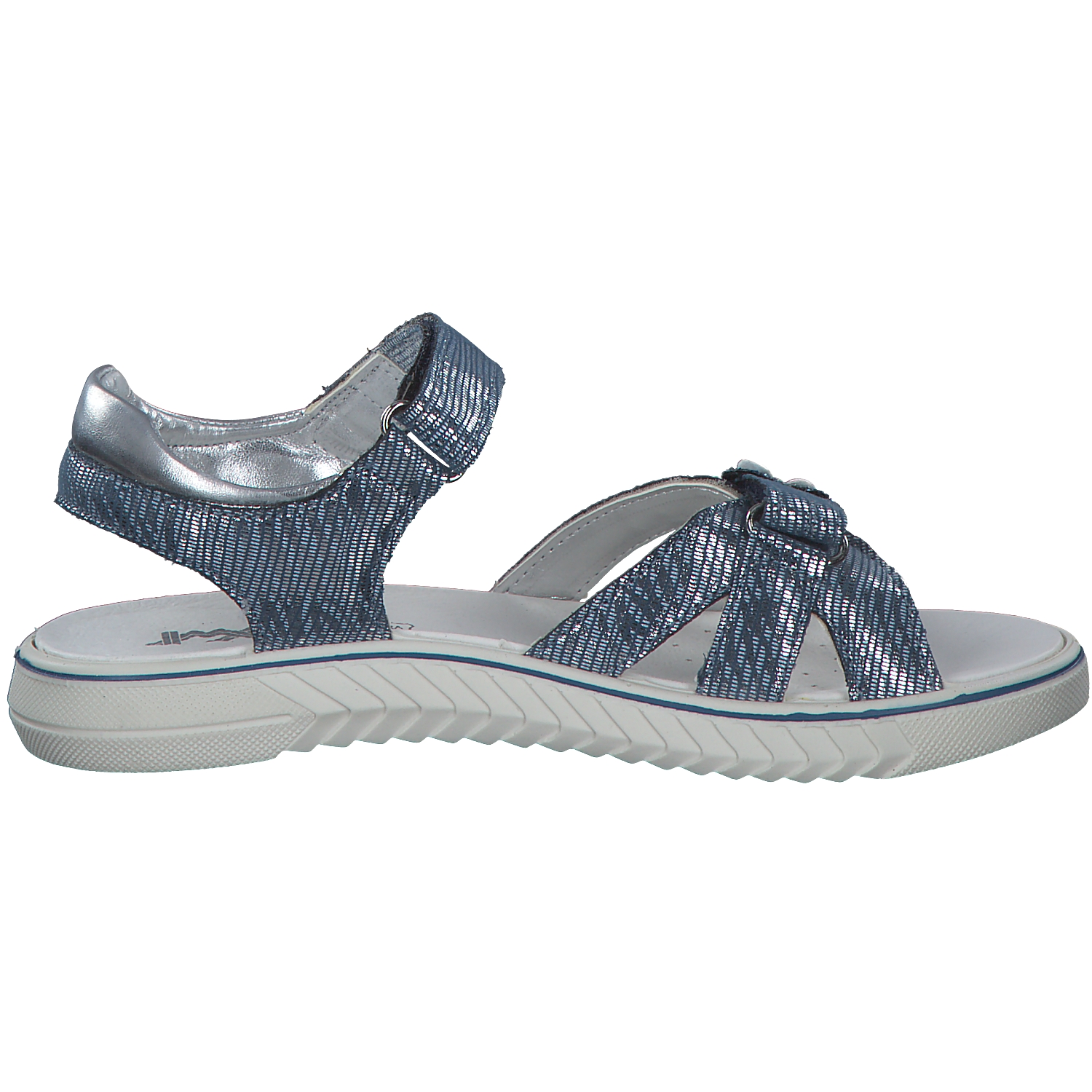 IMAC 581361, Sandaletten, Kinder, jeansblau/silber