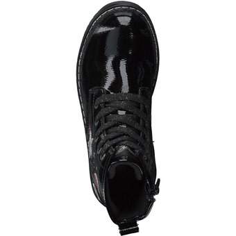 Dockers Schnür Boots in schwarz