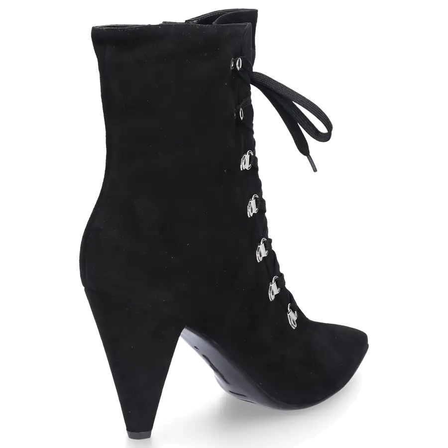 Gianvito Rossi - Stiefeletten WATERLOO Veloursleder - schwarz