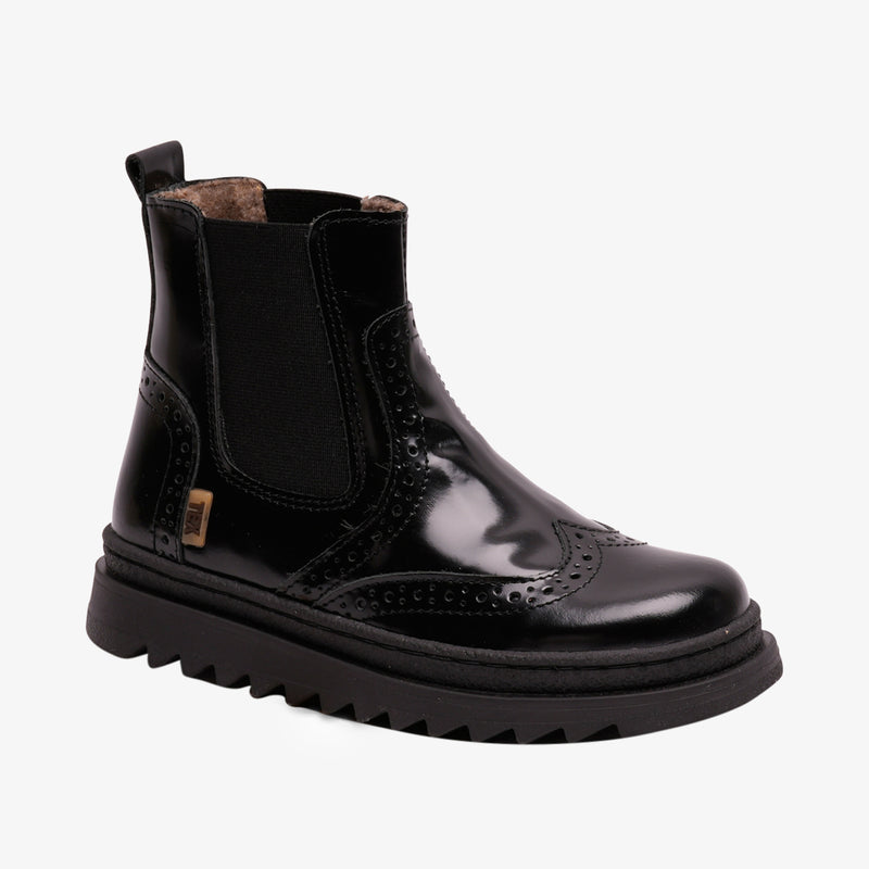 doris tex black polido - Schwarz