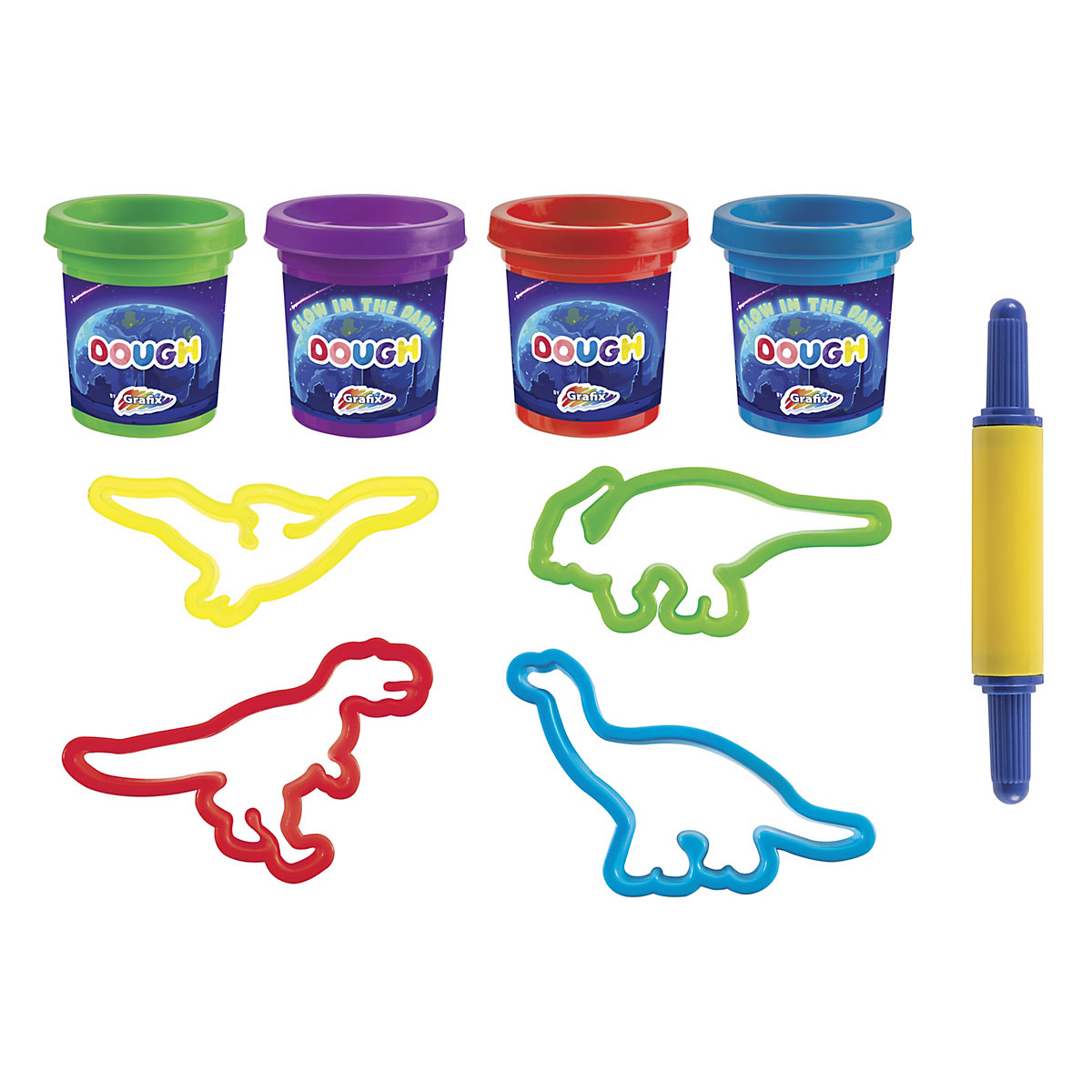 Dino - Leuchtknete