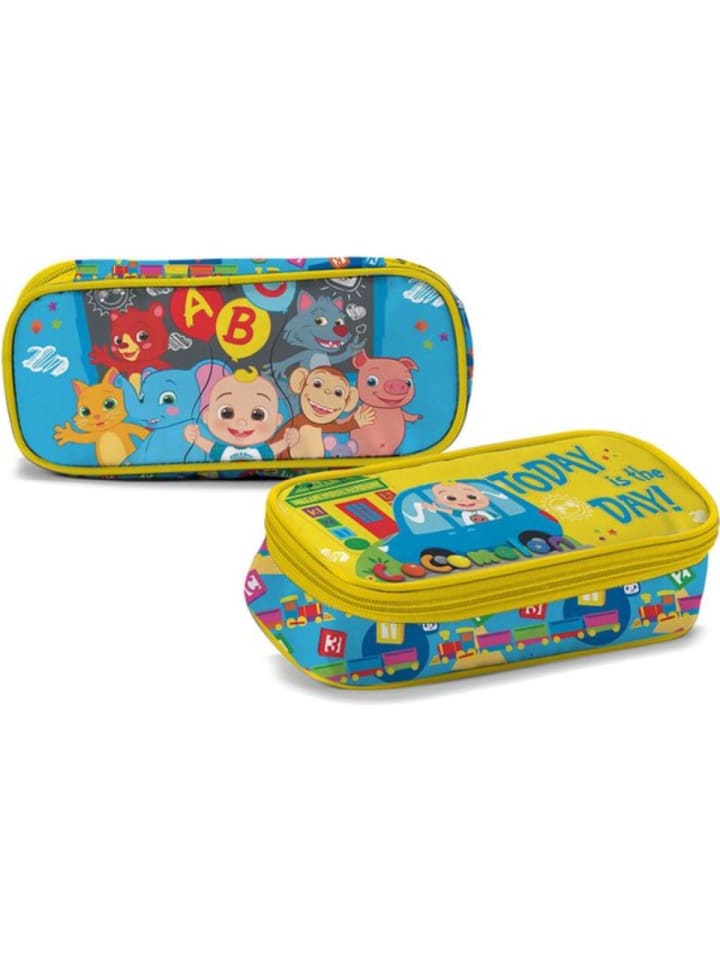 COFI 1453 Cocomelon Federtasche Praktisches Etui für Stifte und Bleistifte in Mehrfarbig günstig kaufen 24 x 10 cm